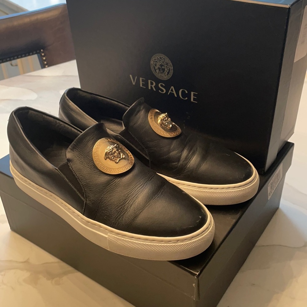 Versace women’s slip on sneaker size 38